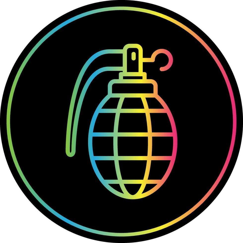 Grenade Vector Icon Design