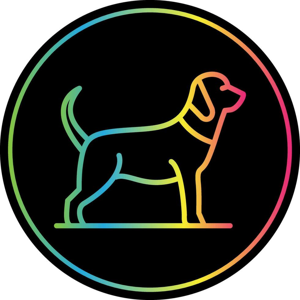 Dog Vector Icon Design