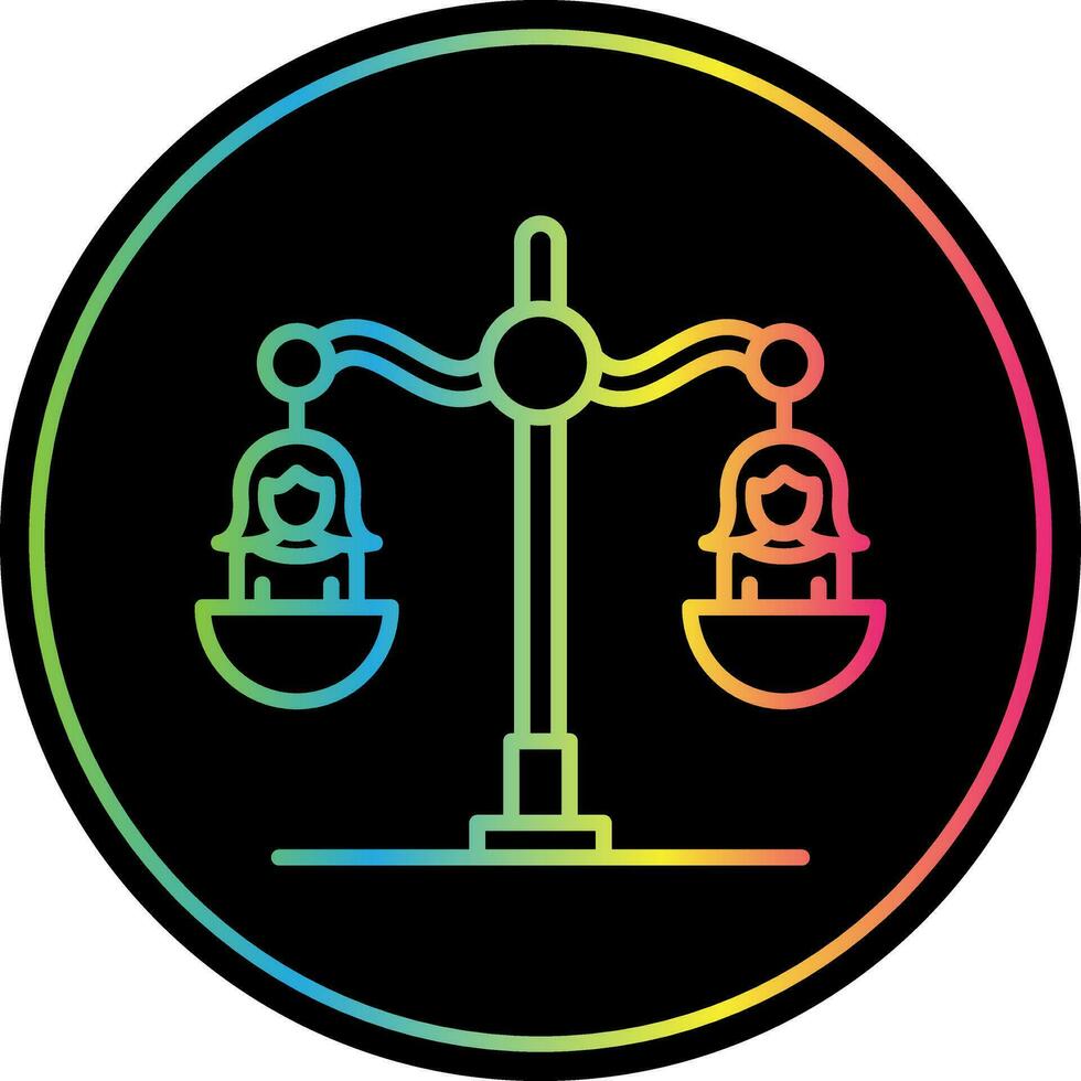 Equlity Vector Icon Design