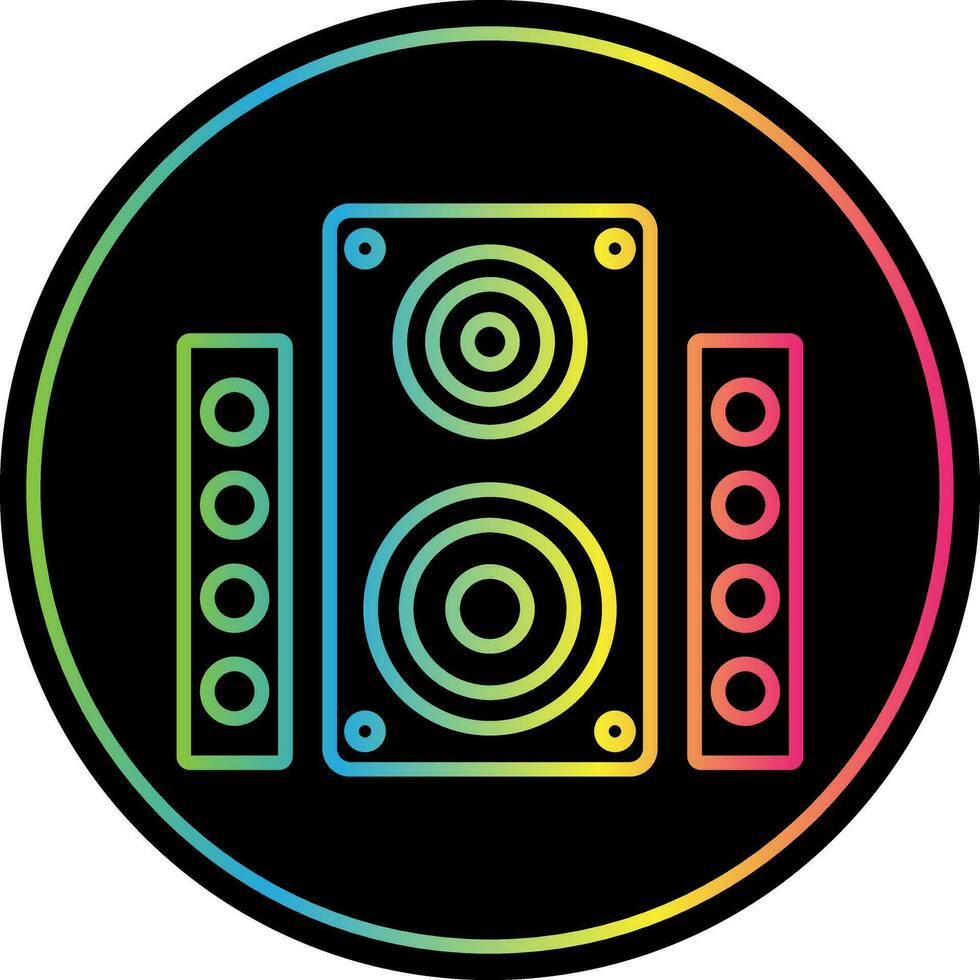 Speaker Vector Icon Design