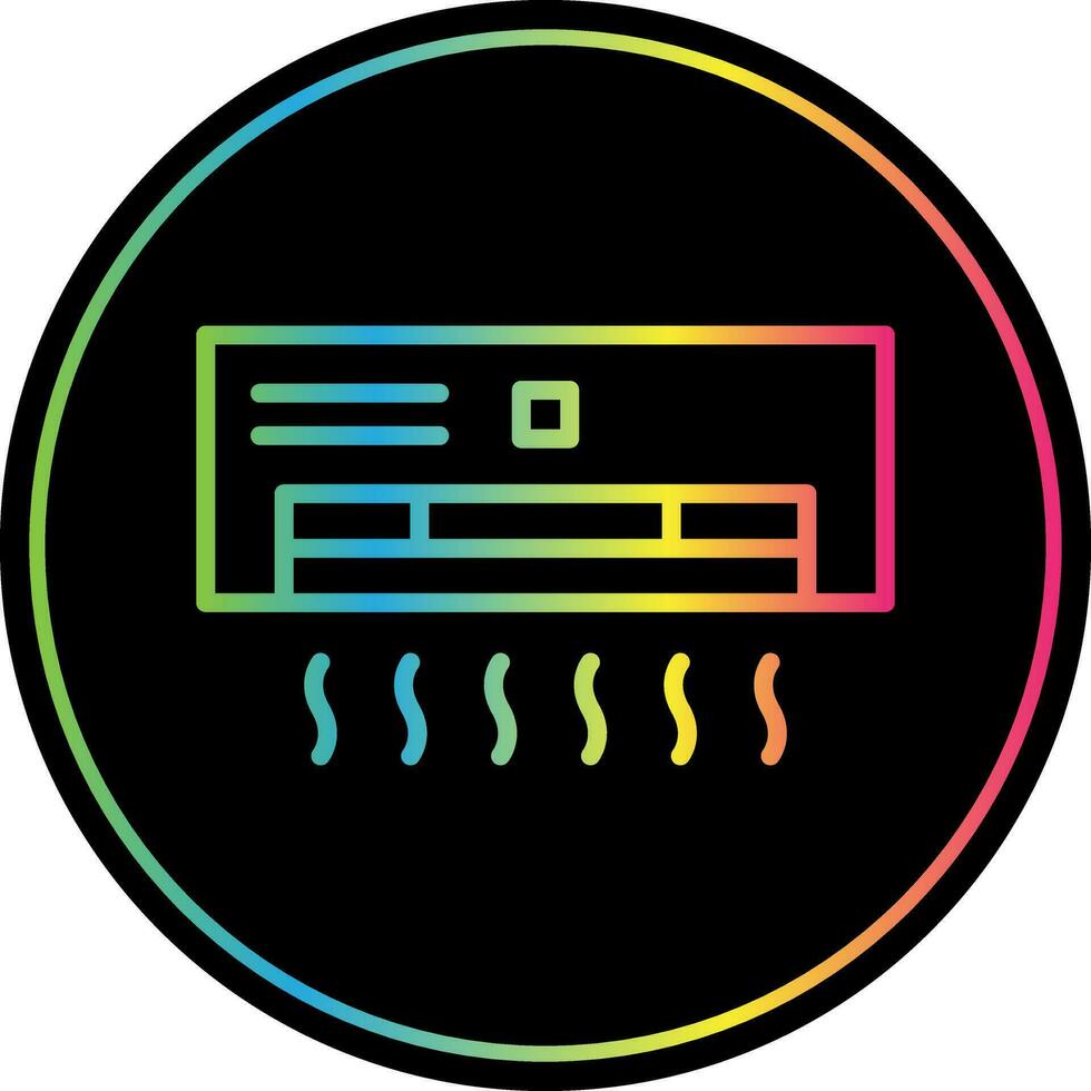 Air Conditioner Vector Icon Design