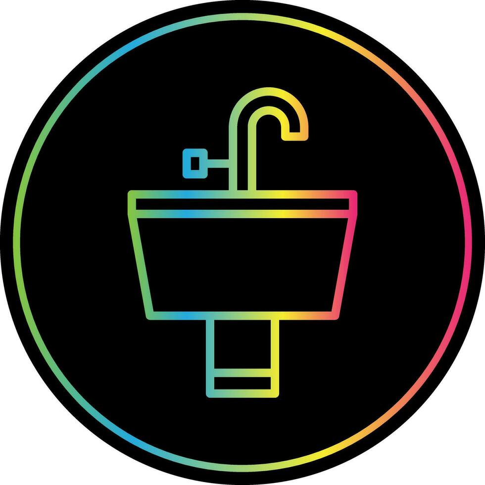 Sink Vector Icon Design