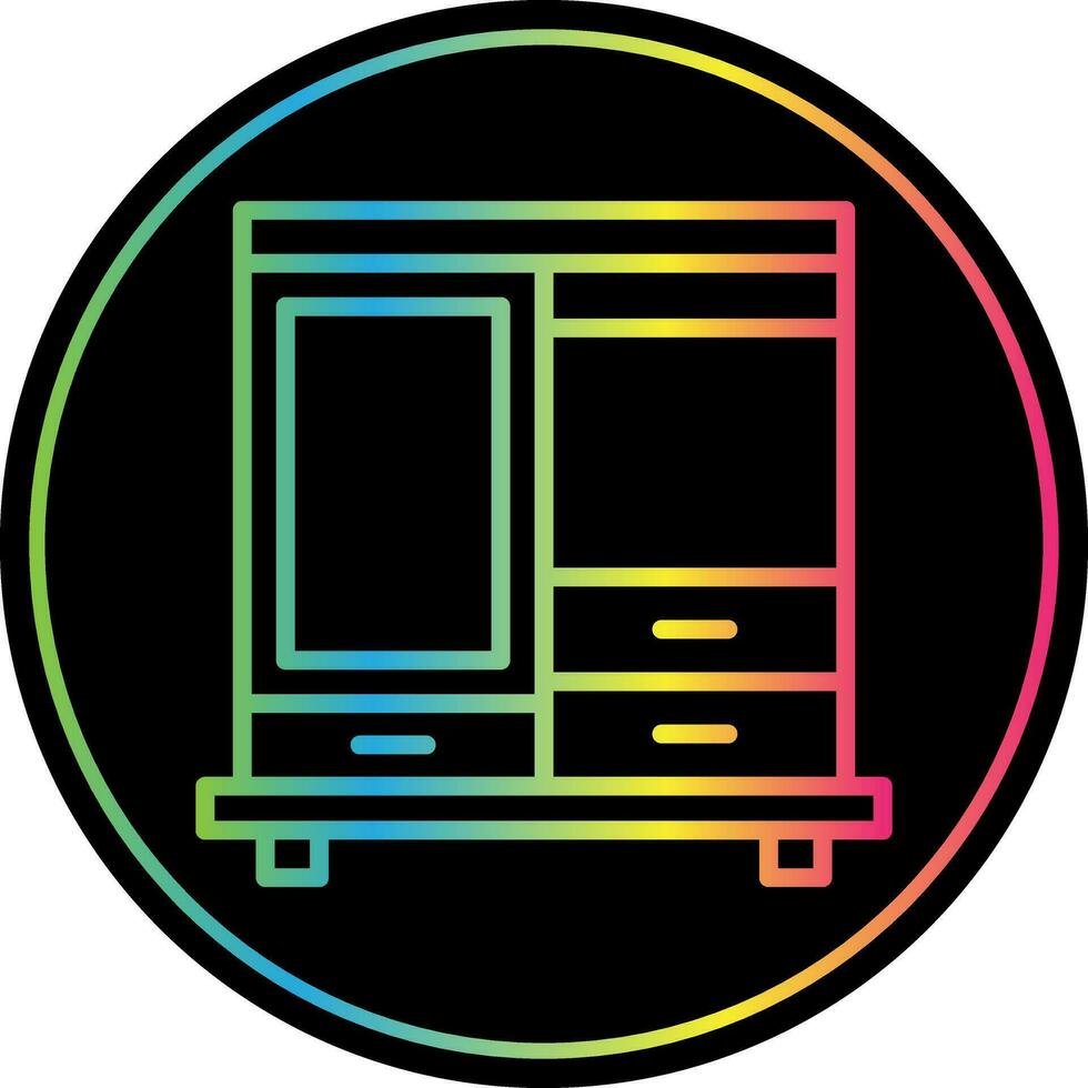 Wardrobe Vector Icon Design