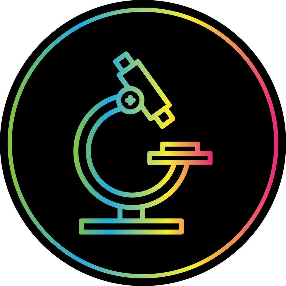 Microscope Vector Icon Design