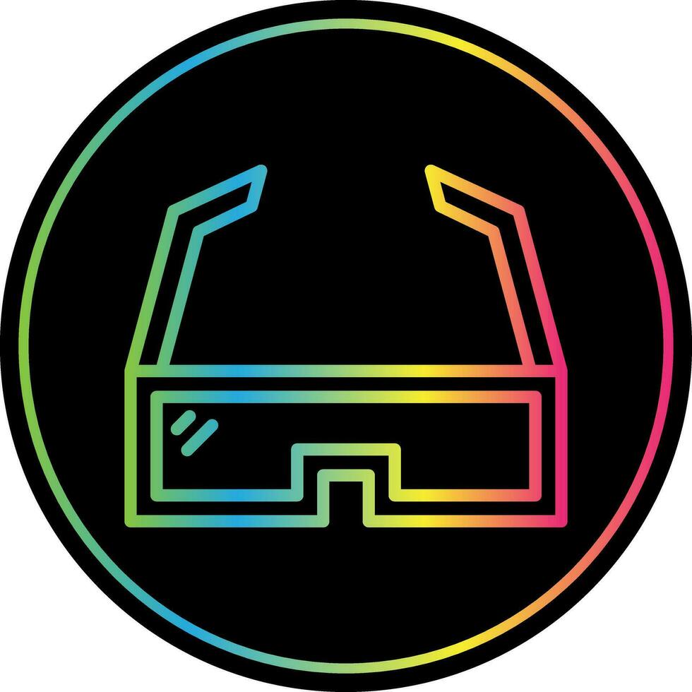 Glasses Vector Icon Design