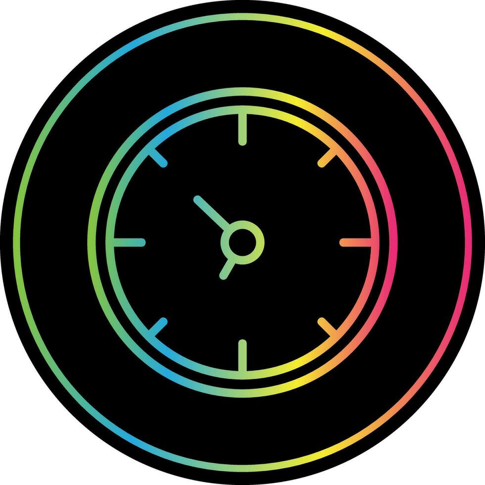 Clock Vector Icon Design