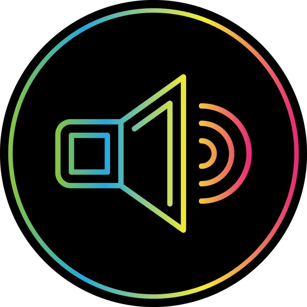 Speaker Vector Icon Design
