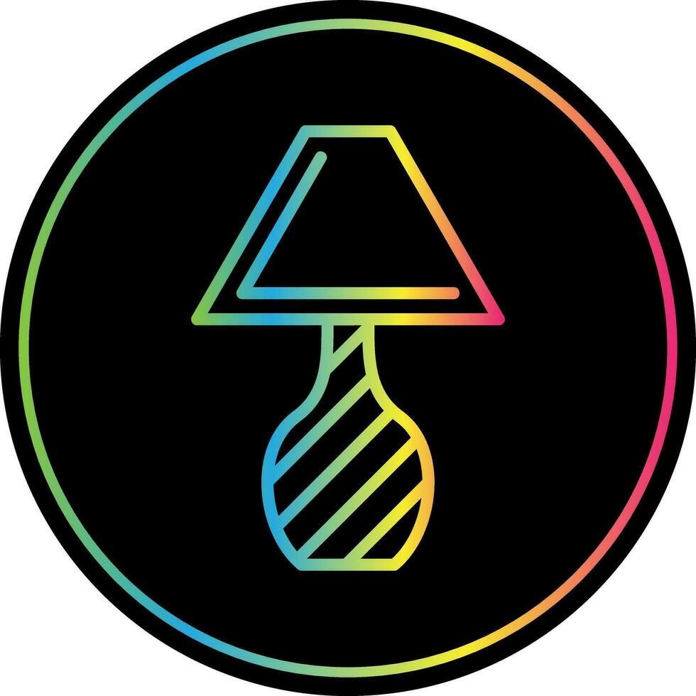 Lamp Vector Icon Design