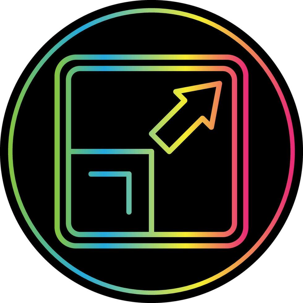 Increase Size Vector Icon Design