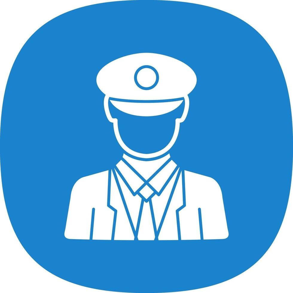 Pilot Vector Icon Design