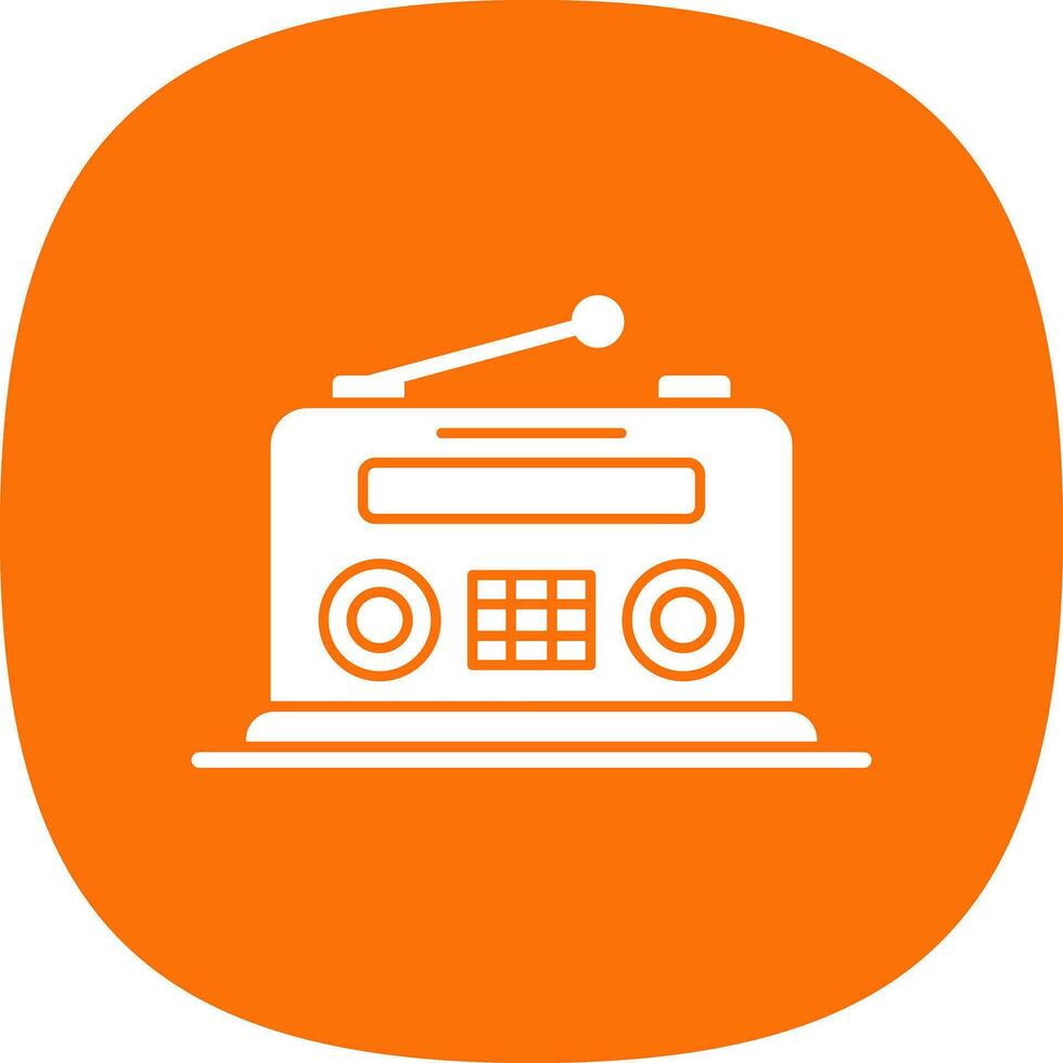 Radio Vector Icon Design