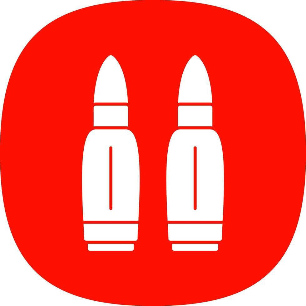 munición vector icono diseño