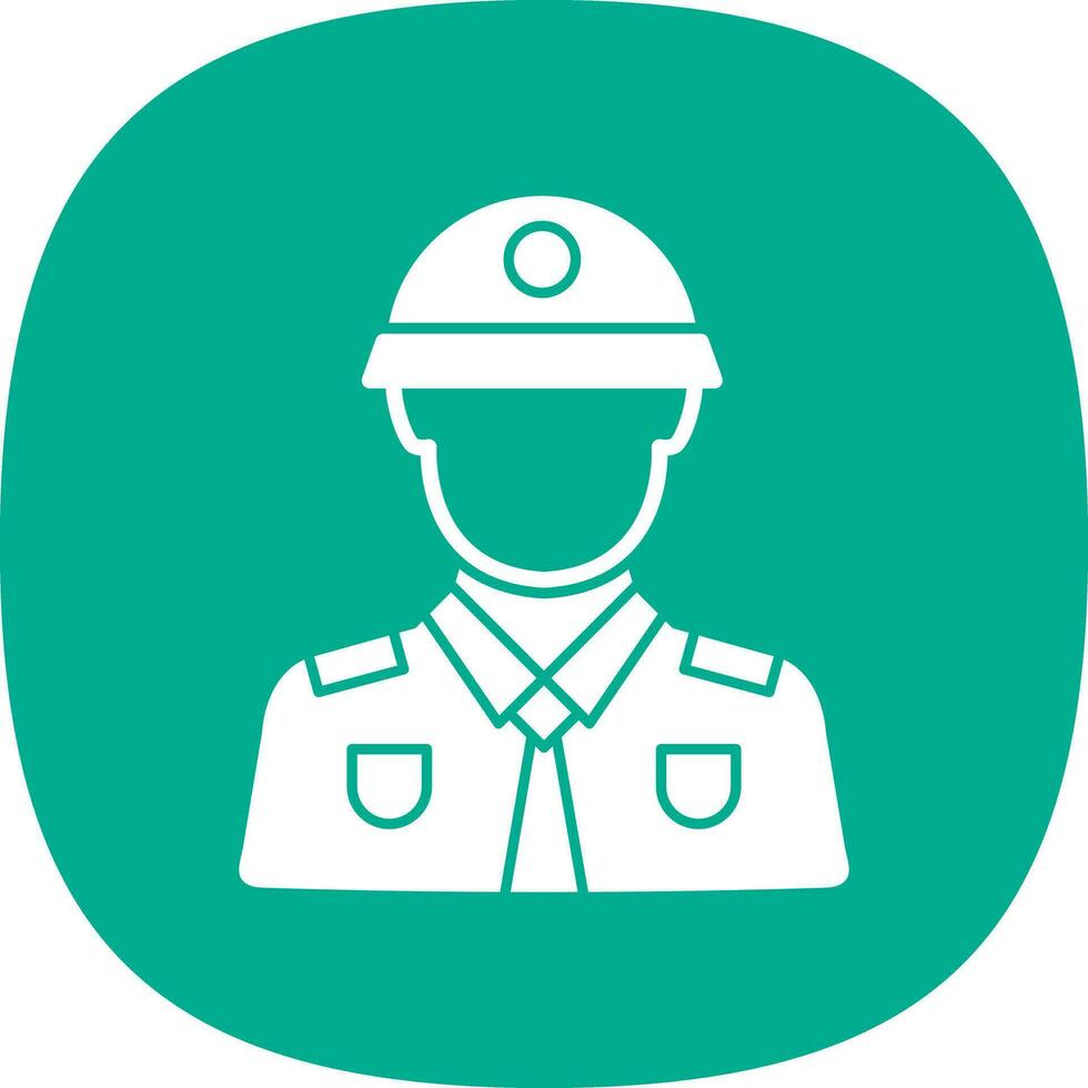 Soldier Vector Icon Design