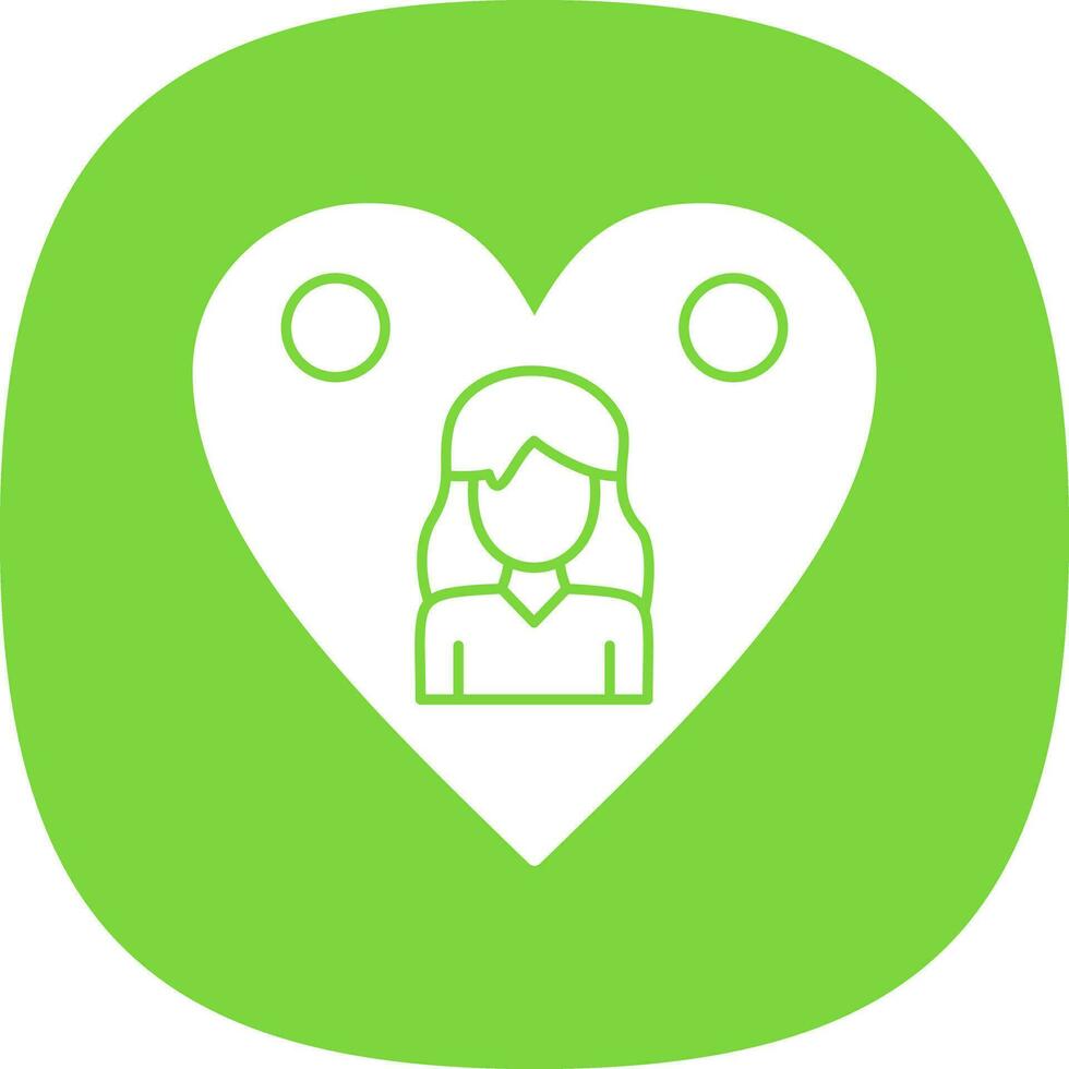 Womans day Vector Icon Design