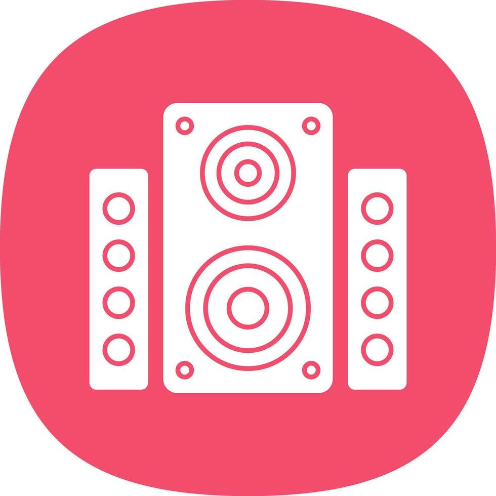 Speaker Vector Icon Design