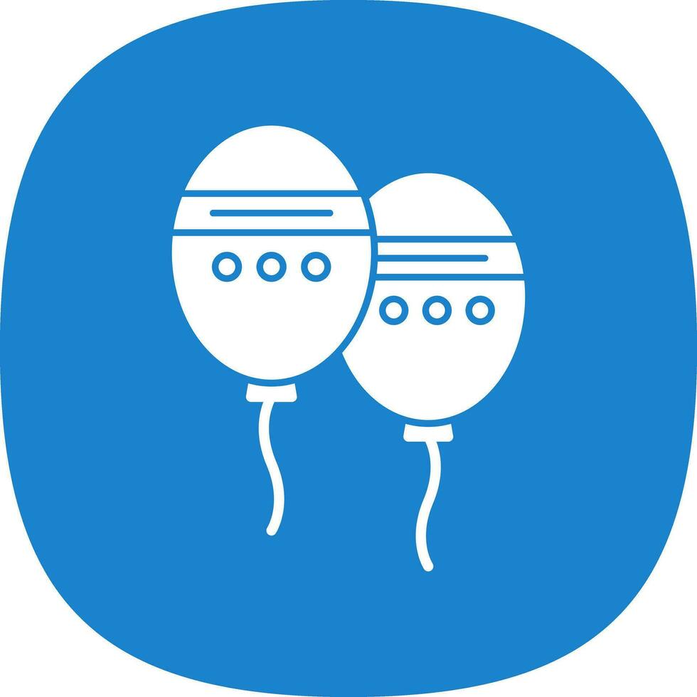 diseño de icono de vector de globo