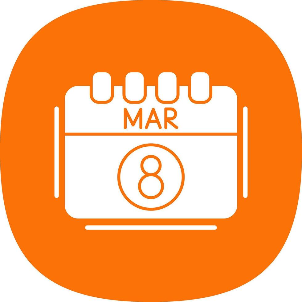 March Vector Icon Design