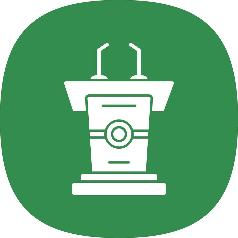 Podium Vector Icon Design