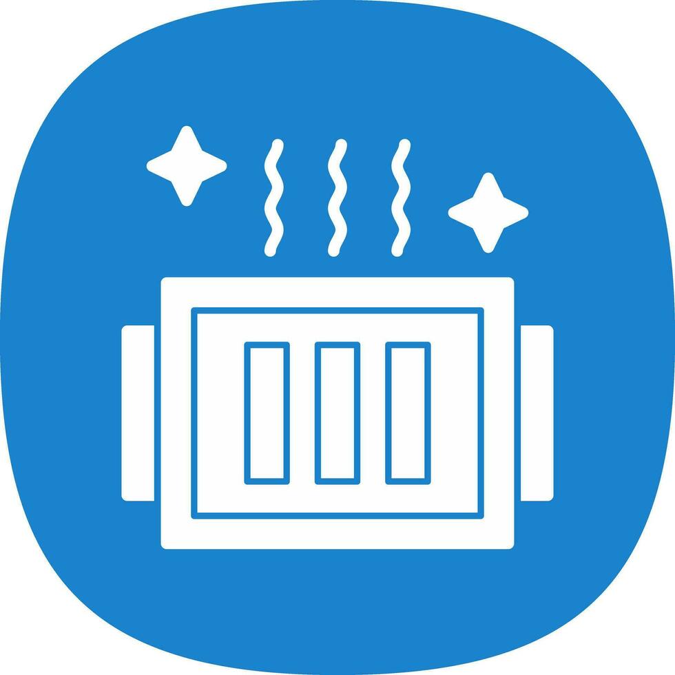 Radiator Vector Icon Design