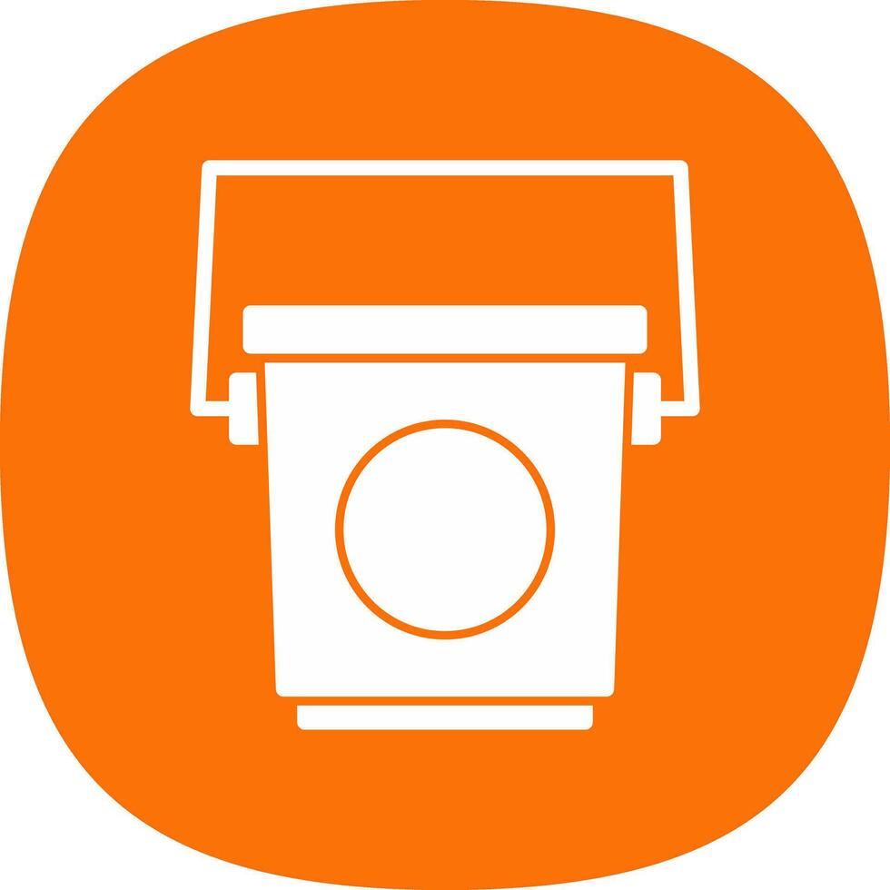Bucket Vector Icon Design