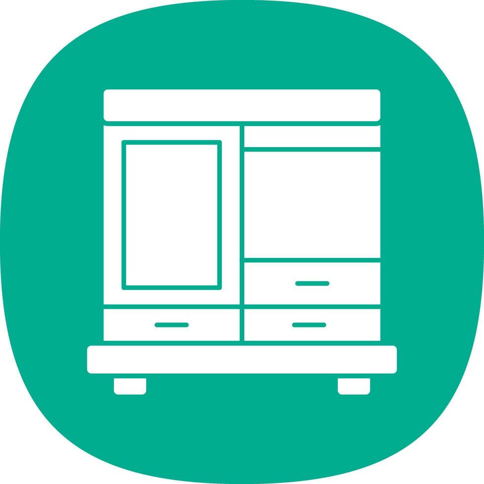 Wardrobe Vector Icon Design