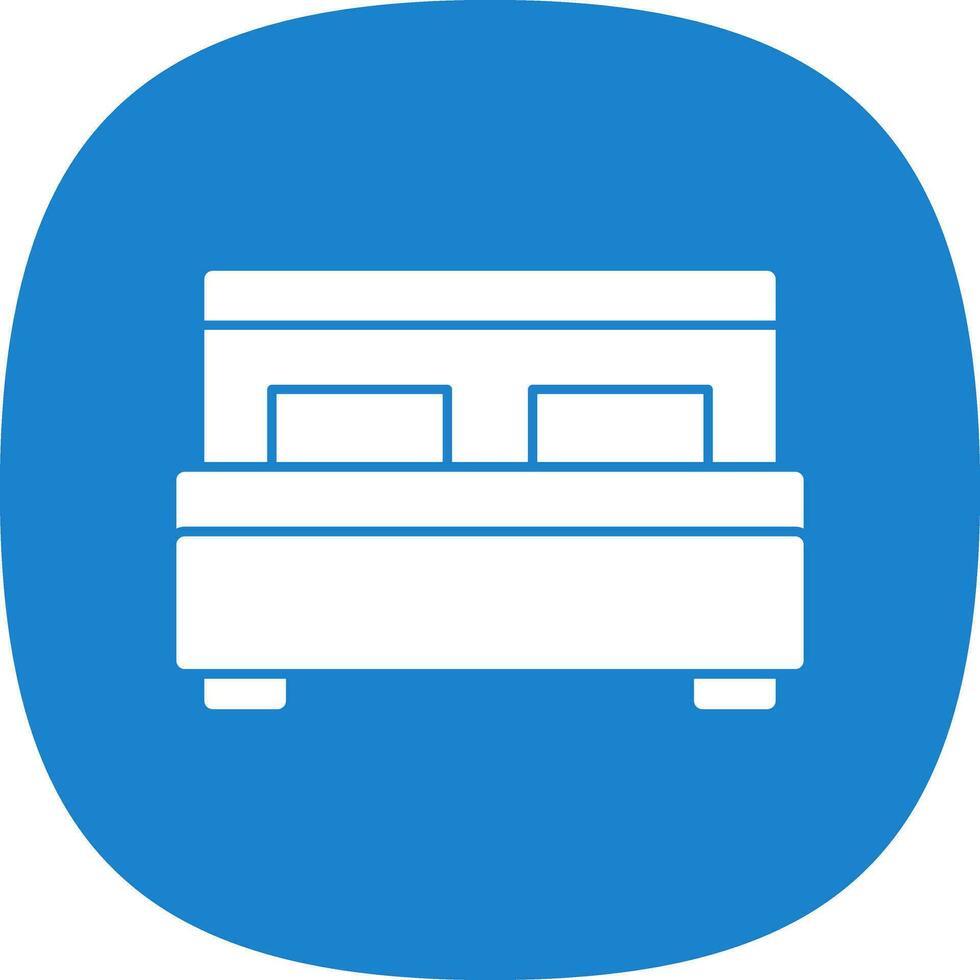 Bed Vector Icon Design