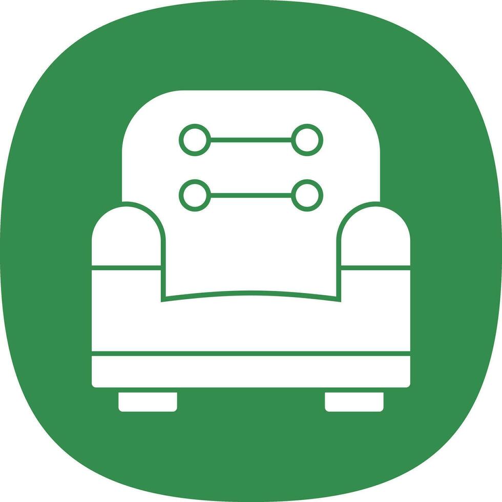 Couch Vector Icon Design