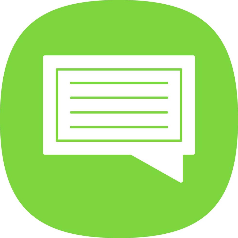 Message Vector Icon Design
