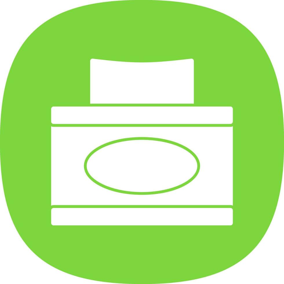 Tissue box Vector Icon Design
