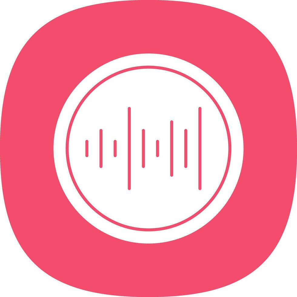 Sound waves Vector Icon Design