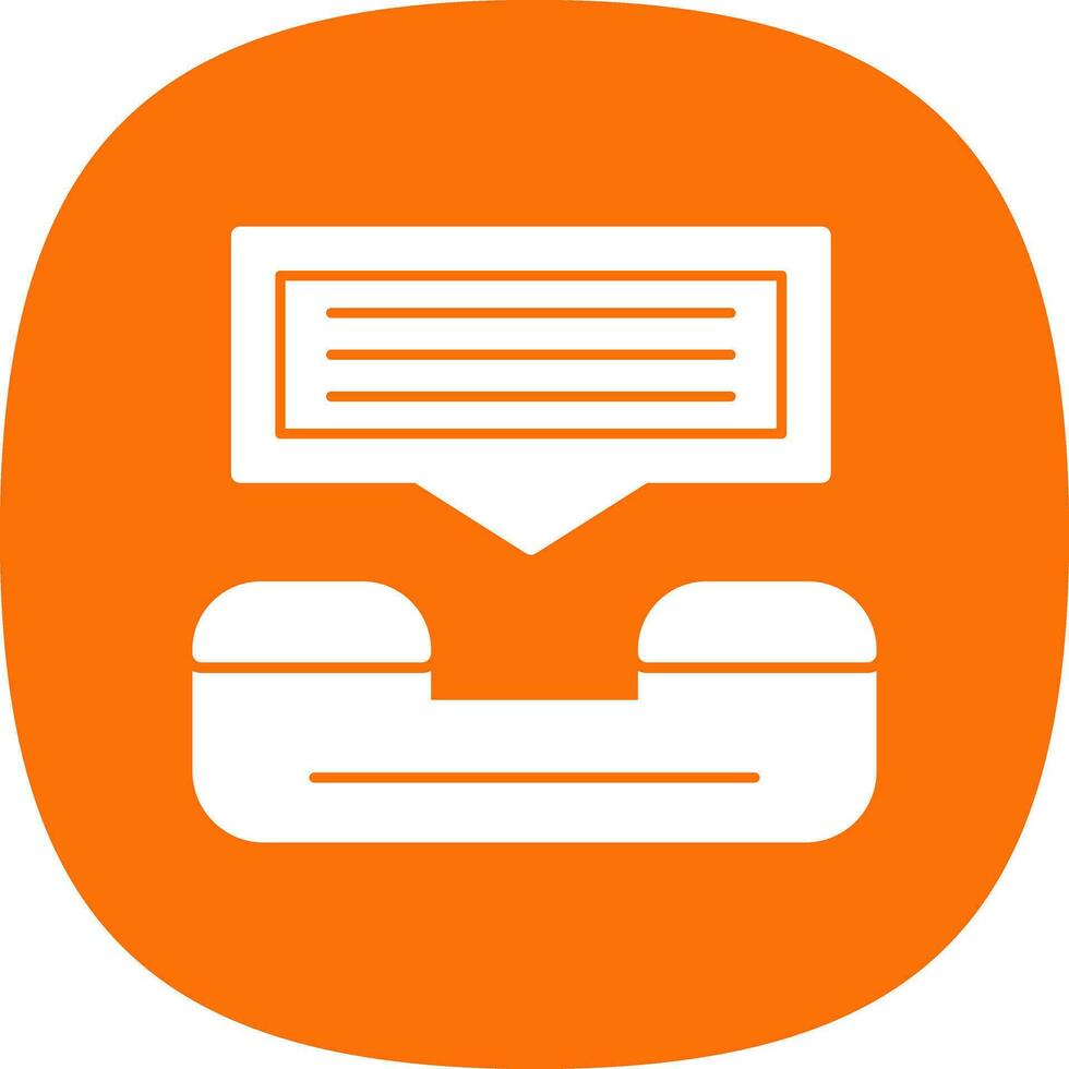 Help line Vector Icon Design