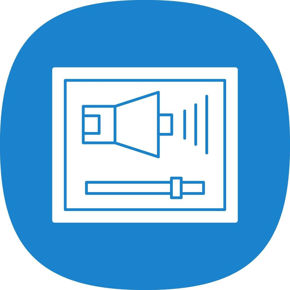Loud speaker Vector Icon Design