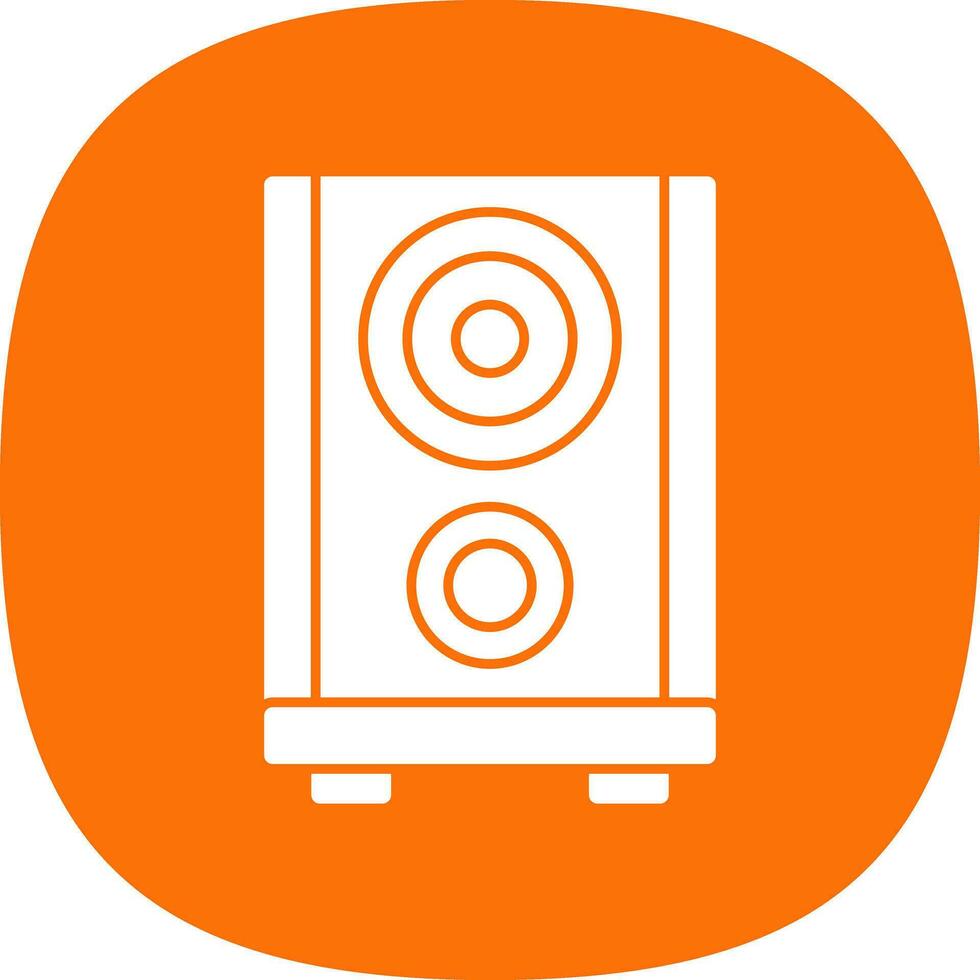 Sound box Vector Icon Design