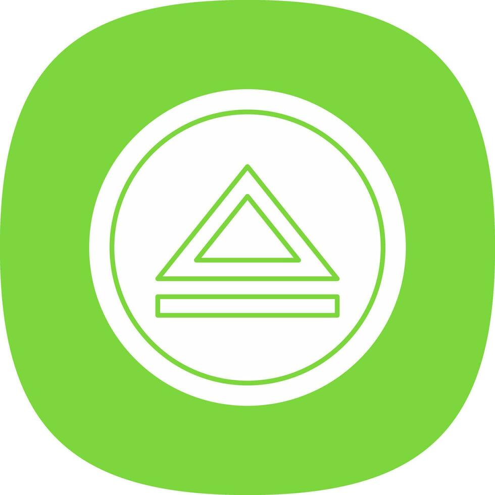 Eject Vector Icon Design