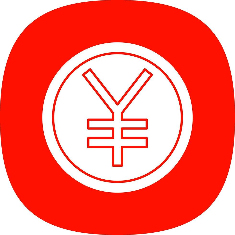 Yen Vector Icon Design