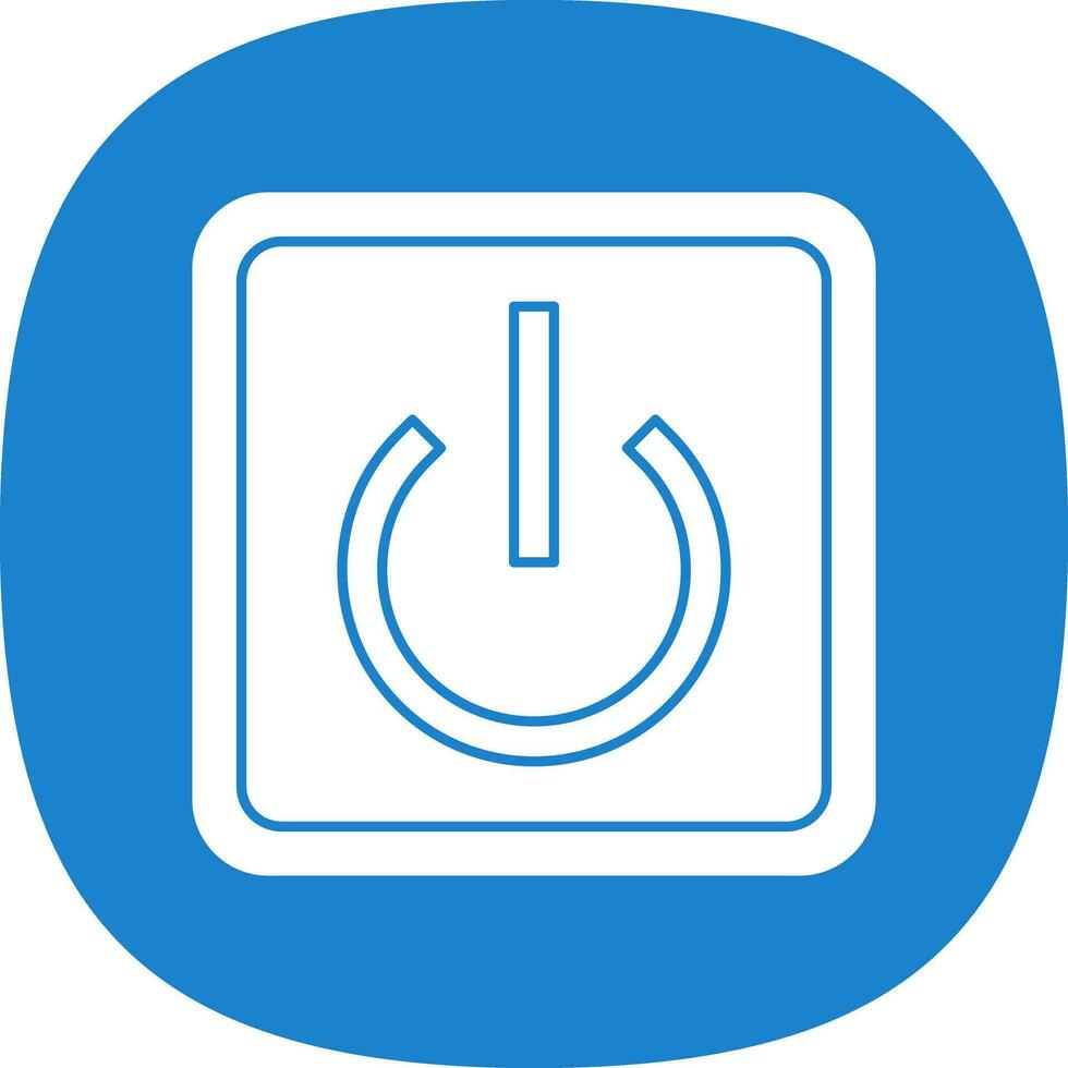Power Button Off Vector Icon Design