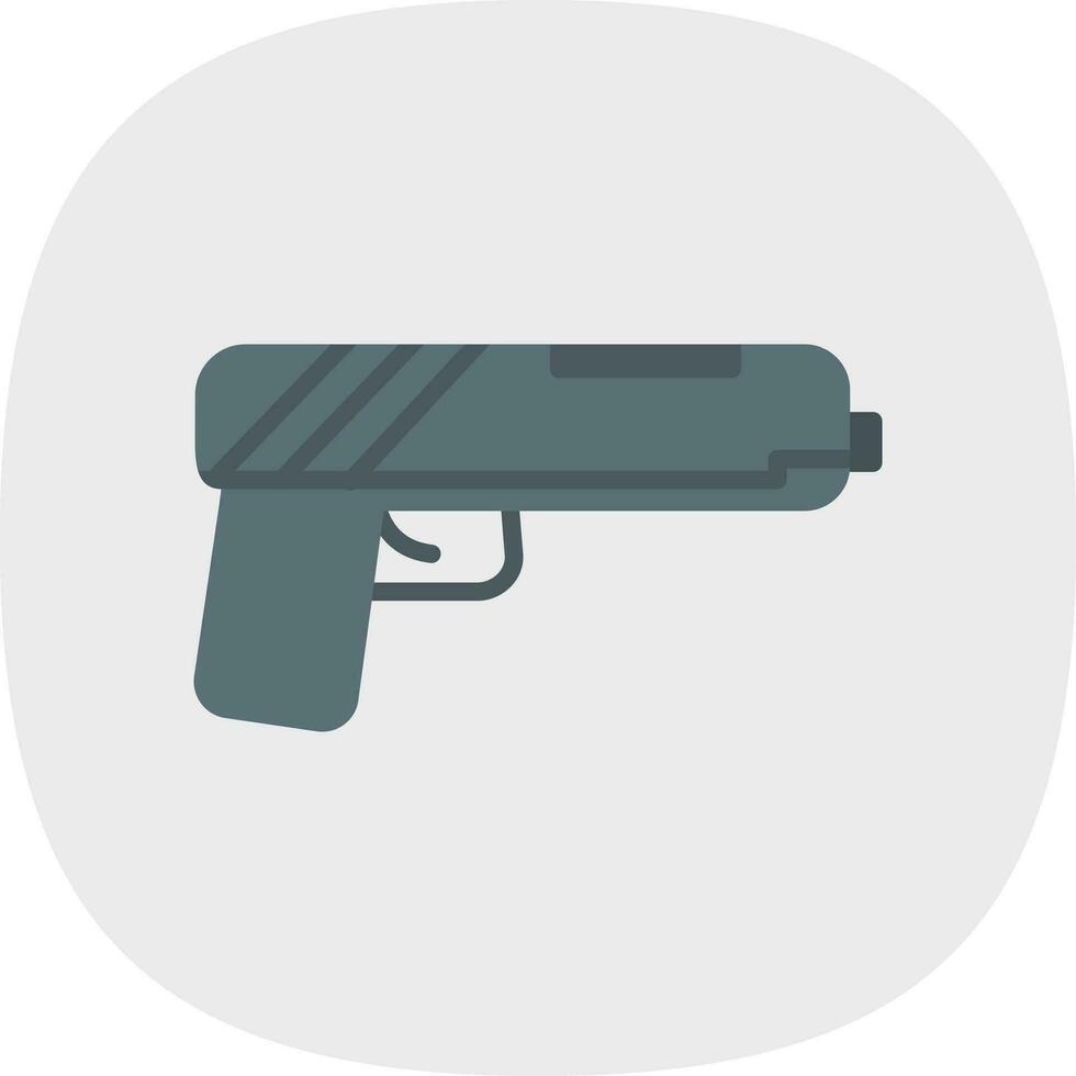 diseño de icono de vector de pistola