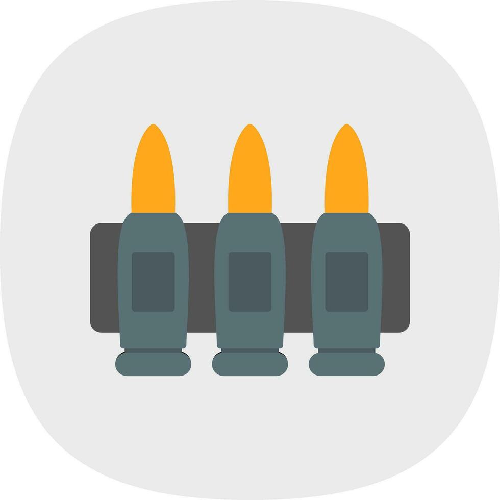 Ammunition Vector Icon Design