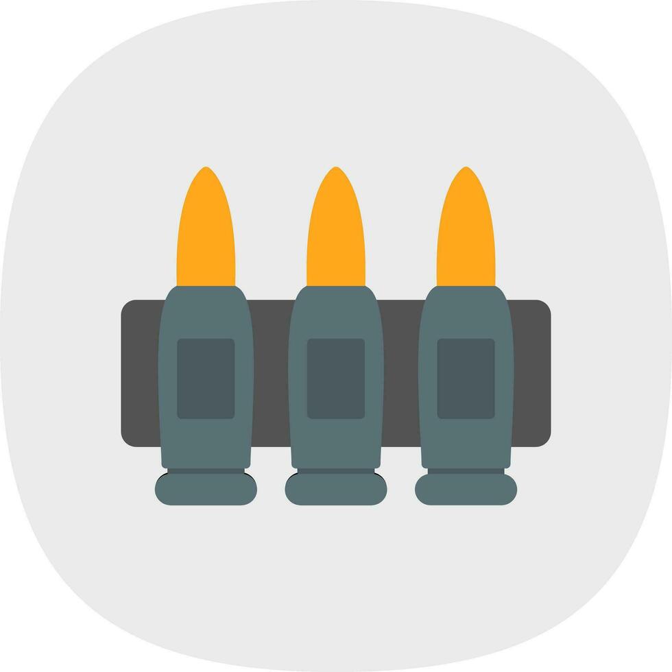 Ammunition Vector Icon Design