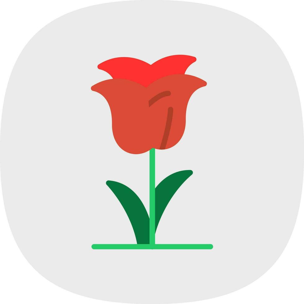 Tulip Vector Icon Design