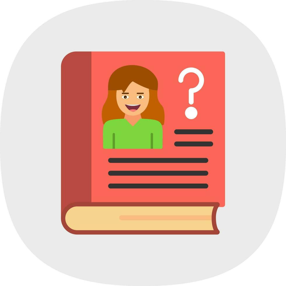 Book Vector Icon Design