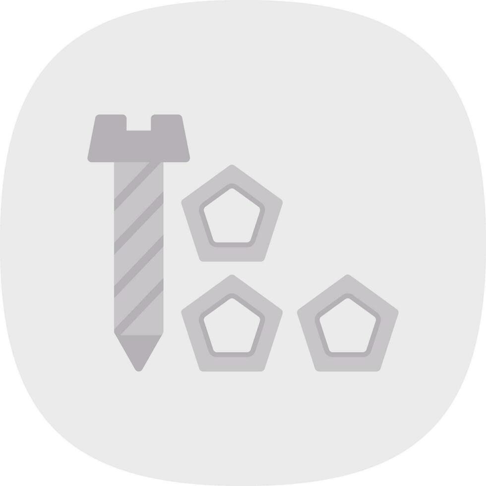 Screws Vector Icon Design