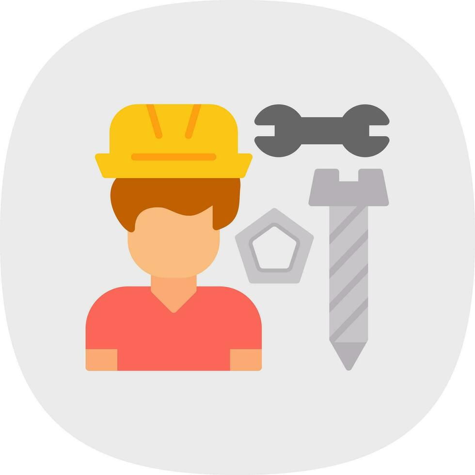 Plumber Vector Icon Design