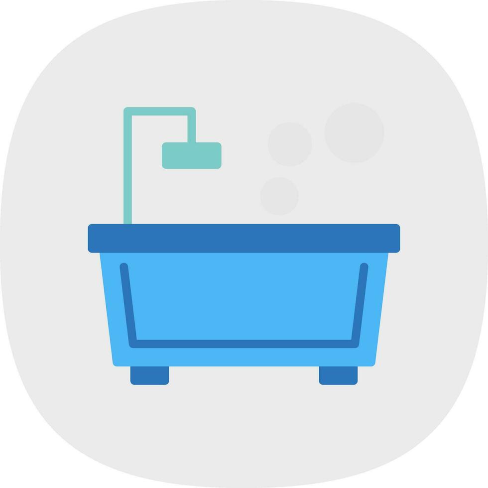 Bath Vector Icon Design