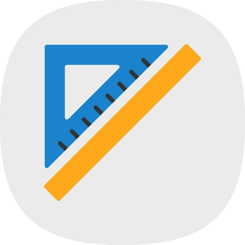 45 Degrees Vector Icon Design