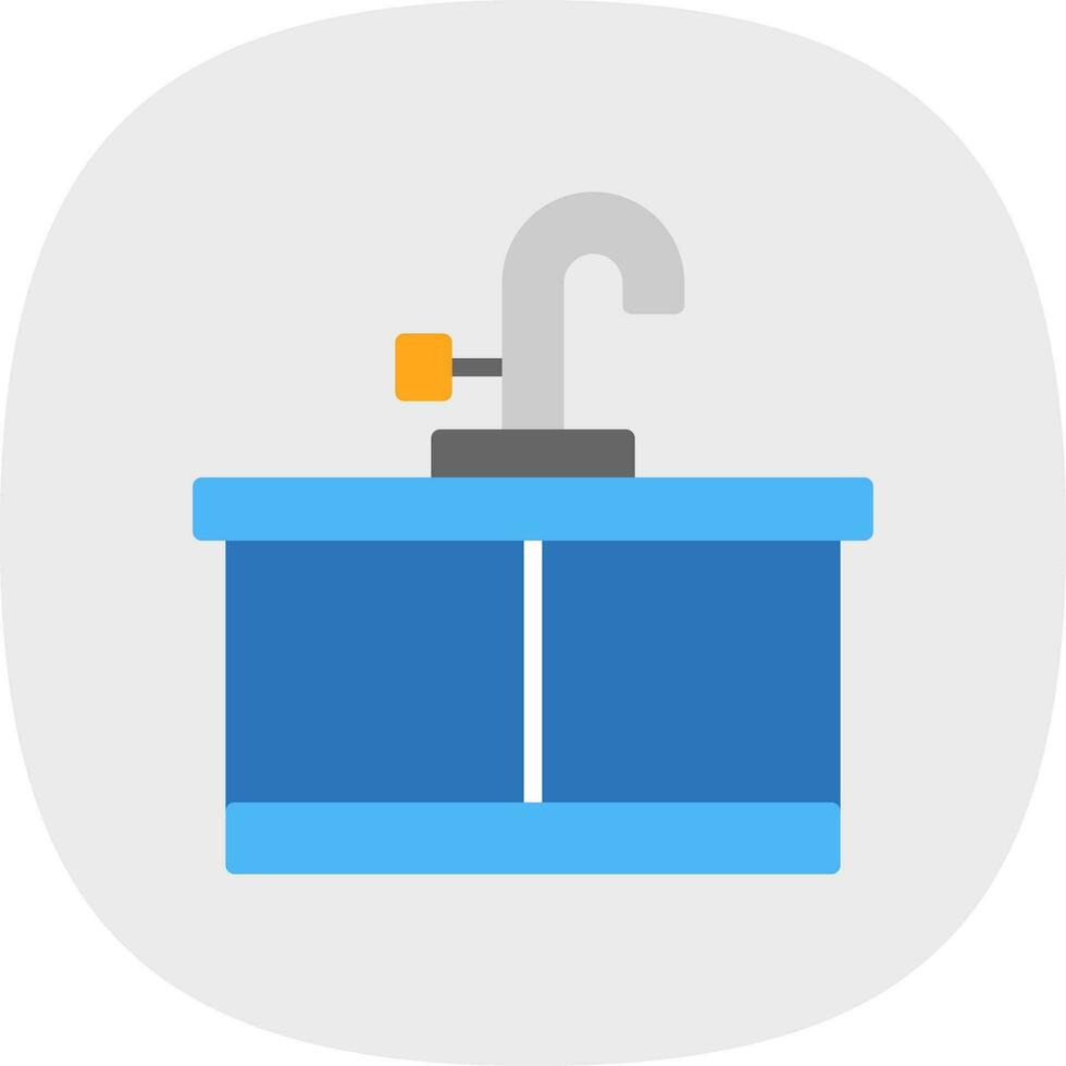 Kitchen Sink Vector Icon Design