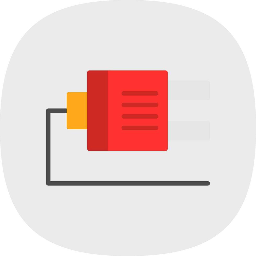 Plug Vector Icon Design
