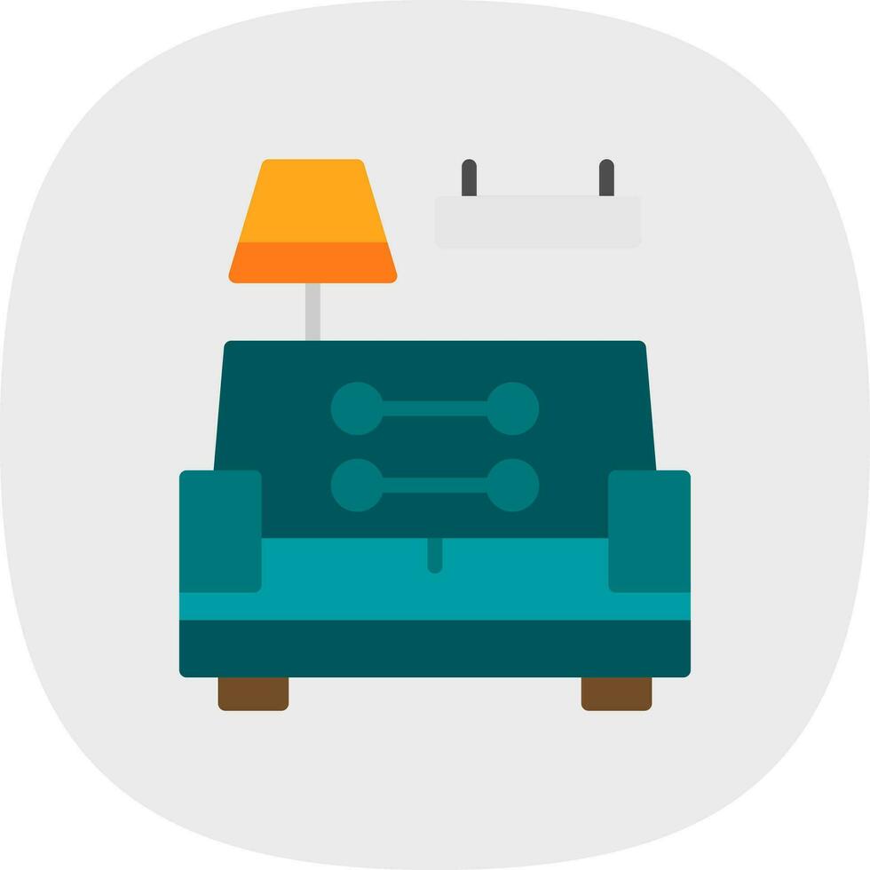 Living Room Vector Icon Design