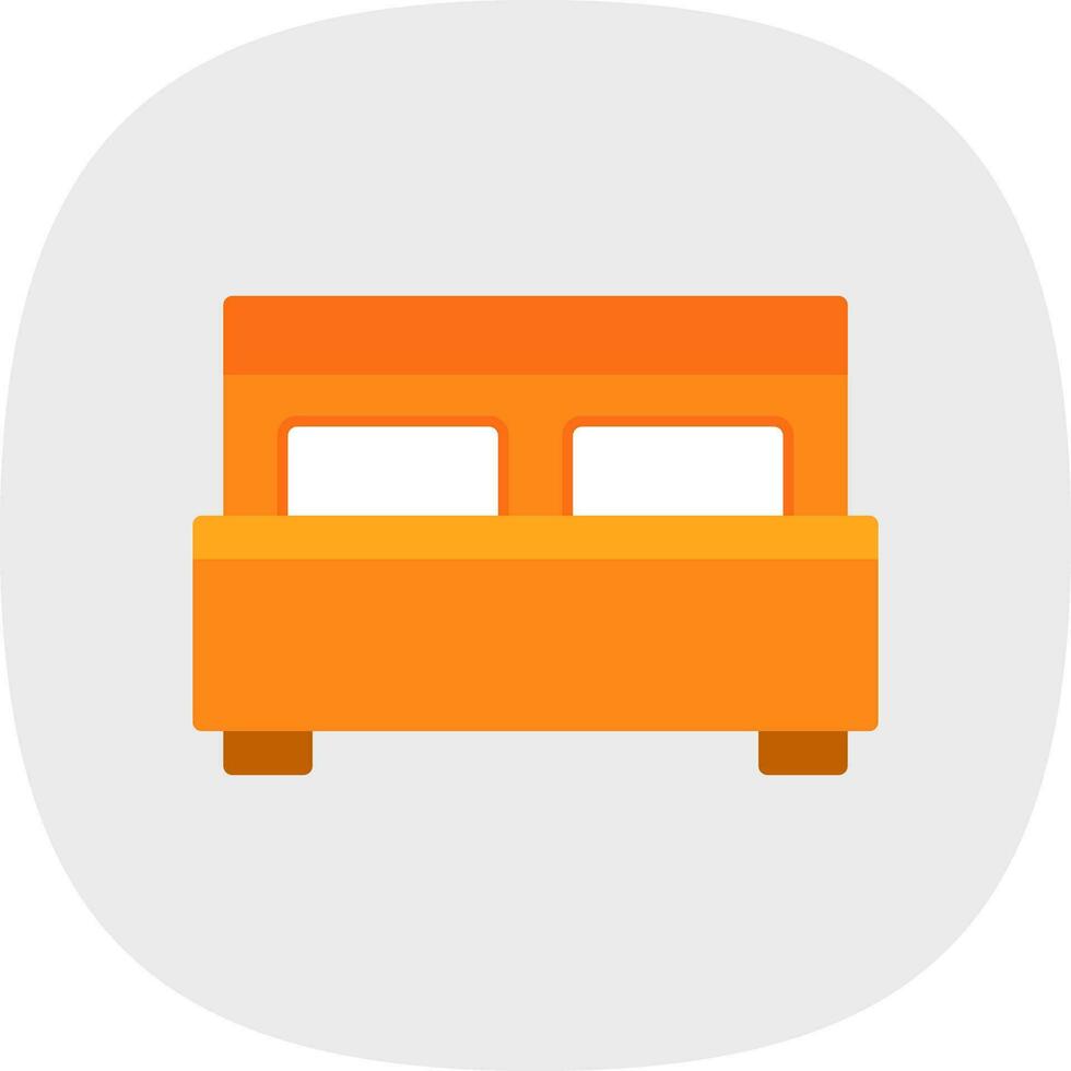 Bed Vector Icon Design