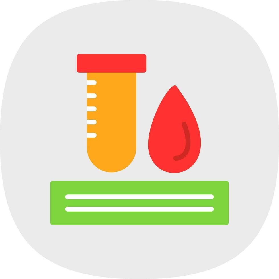 Blood test Vector Icon Design